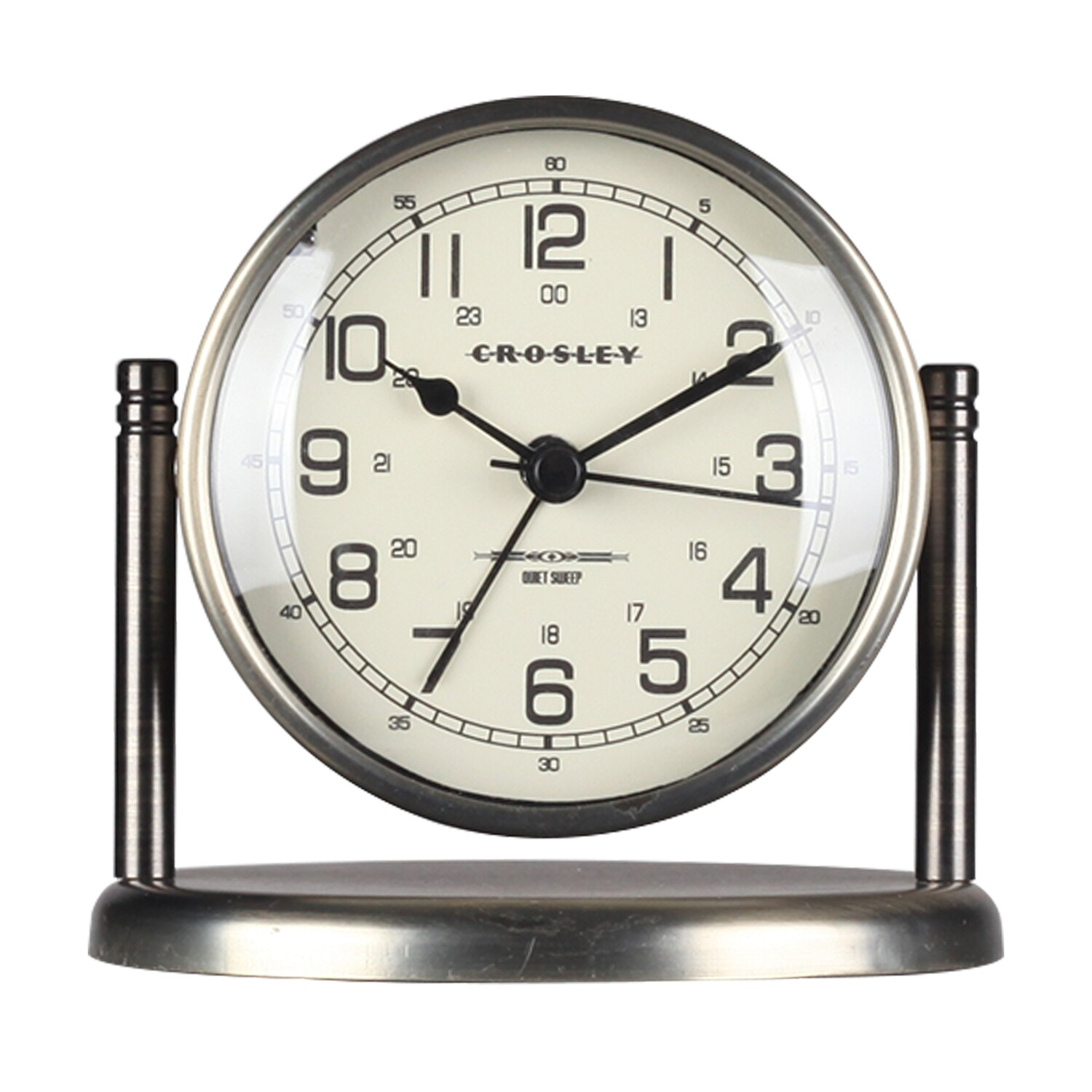 Crosley Bronze Nautical Desk Alarm Clock Westclox Alarm Clocks The WestClox Source