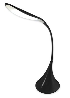 Black LED Lamp with Touch Dimmer
