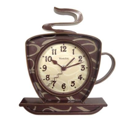 Westclox Coffee Time Wall Clock 32038