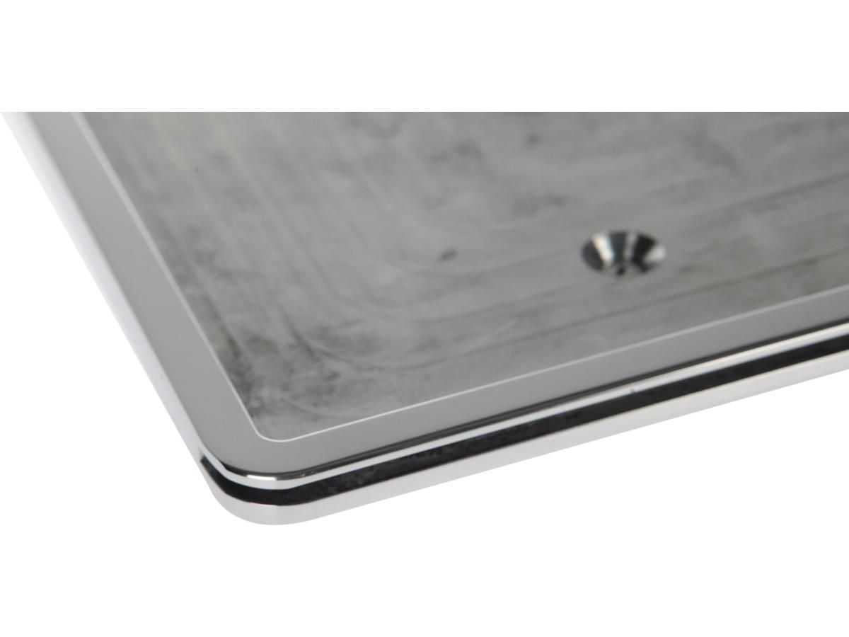 Thunderbike  Inside License Plate Base Plate German Size 200x180mm Aluminium Polished