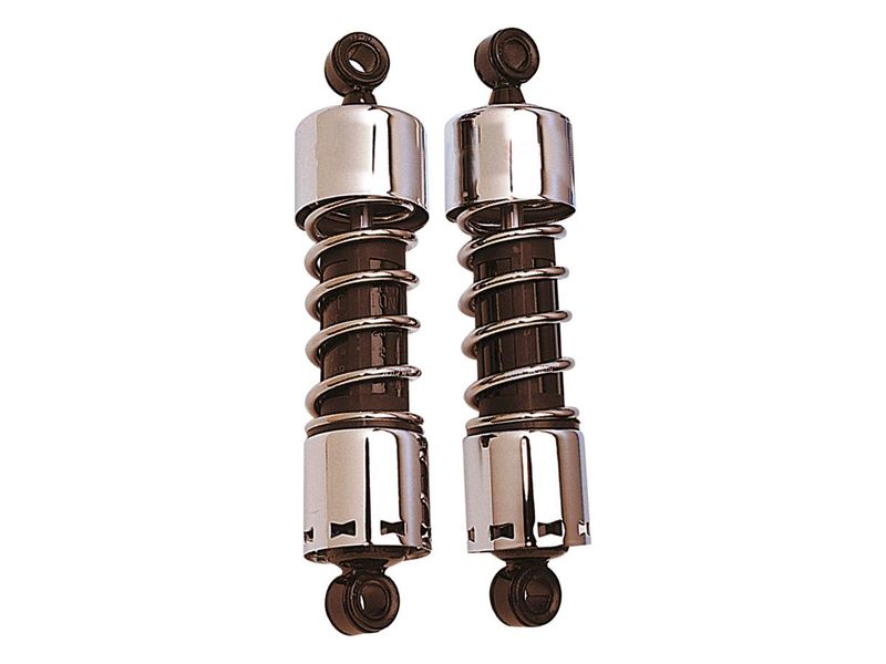 Progressive Suspension  412 Series 11&quot; Twin Shock Standard Duty Chrome 11&quot;