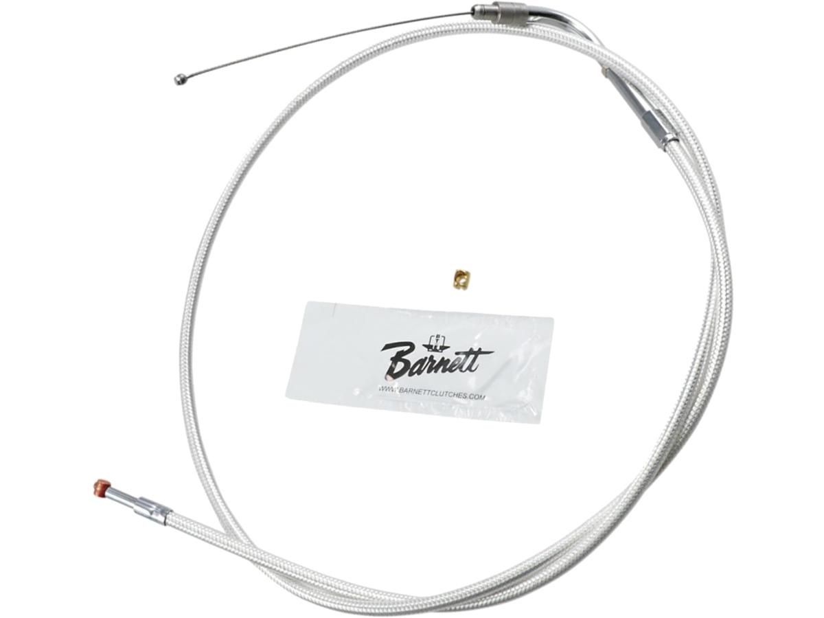 Barnett  Platinum Idle Cable 90 ° Stainless Steel Clear Coated Chrome Look 43,5&quot;