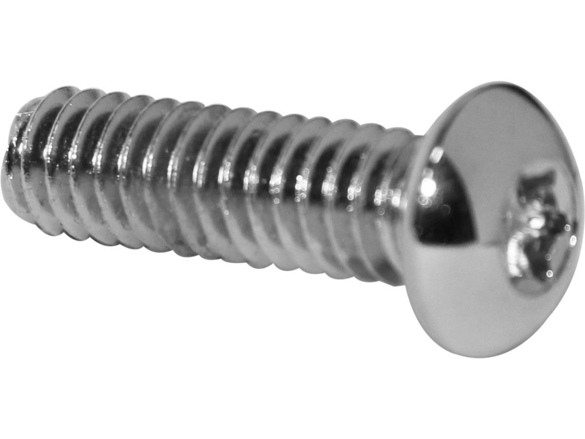 Torx Buttonhead Screw Pack Chrome Grade 8 Torx 1/2&quot;