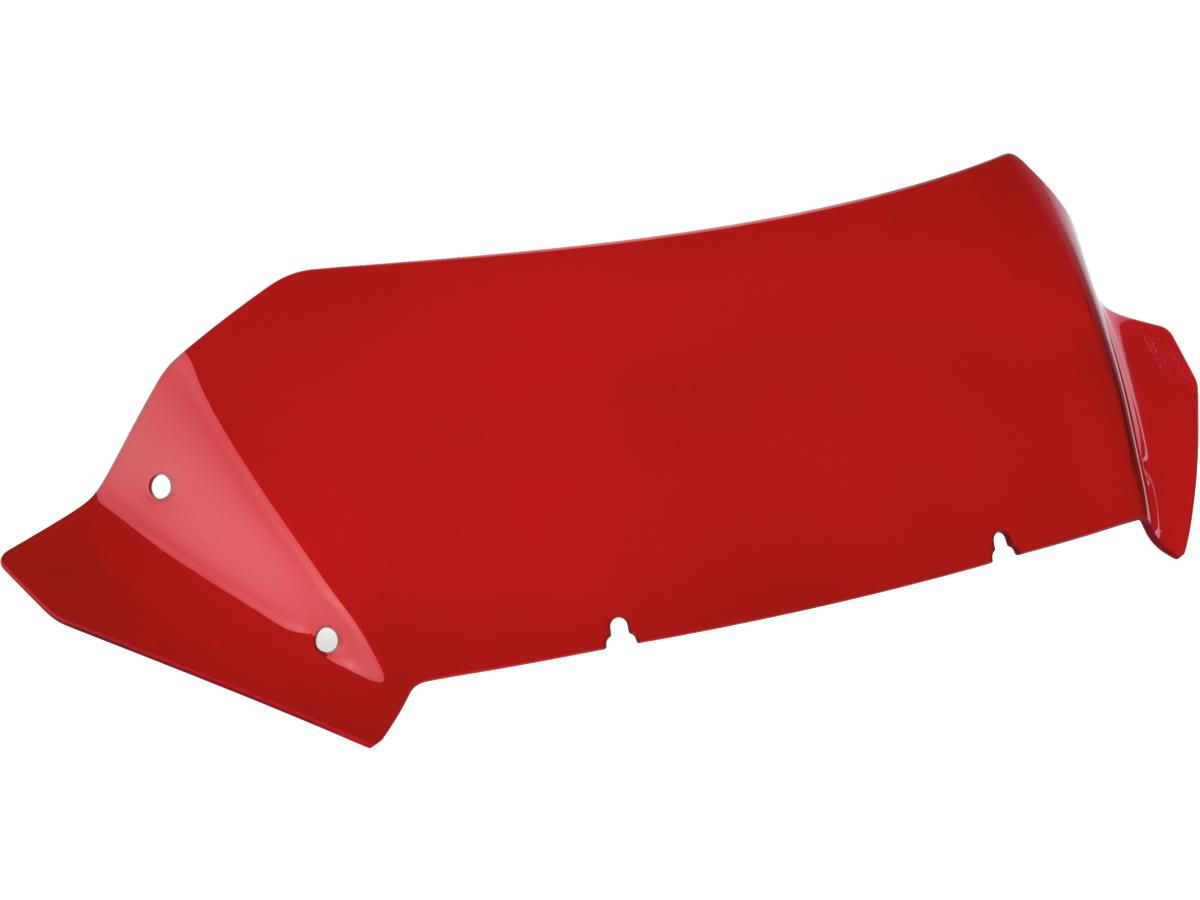 Replacement Windscreen for Helix Touring Models Sport; Length 205 mm x Width 645 mm Red