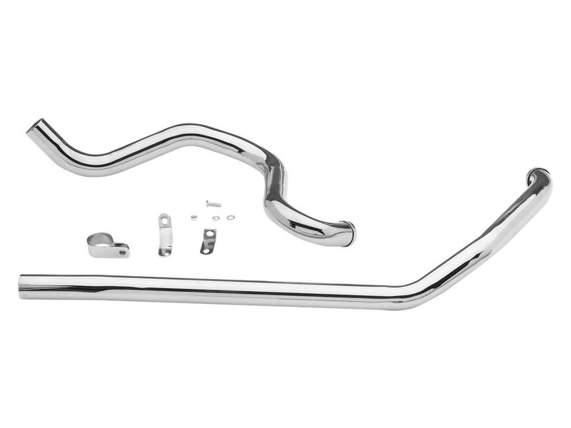 Independent Dual Headers for Evo Touring Chrome 1,75&quot;