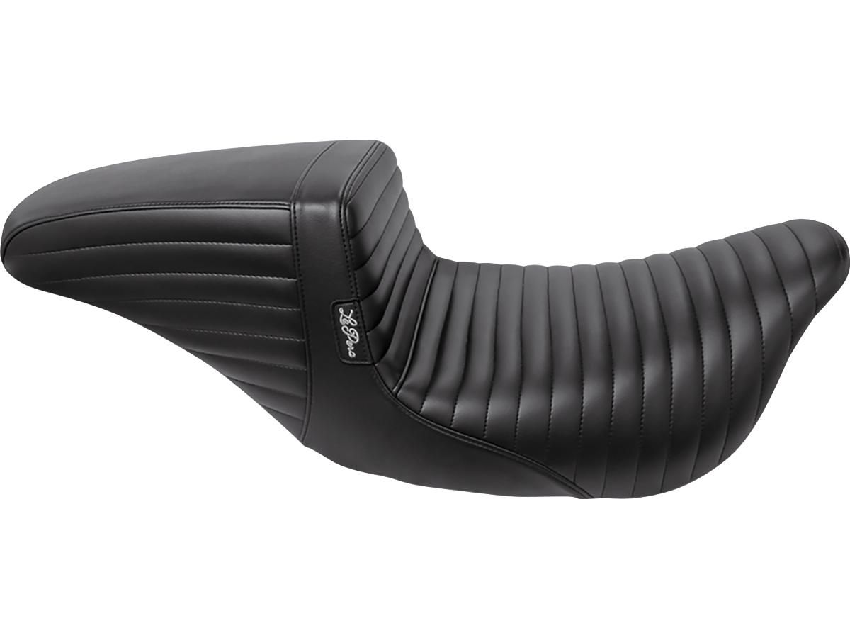 Kickflip Seat Pleated Stitch, 12,5&quot; Seating Area Black Vinyl
