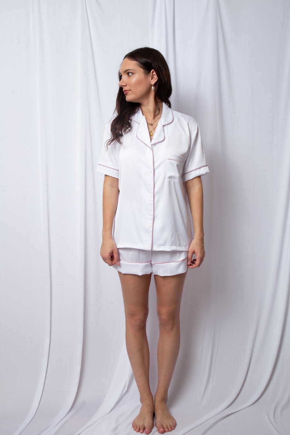 Jessica SS shorts set satin