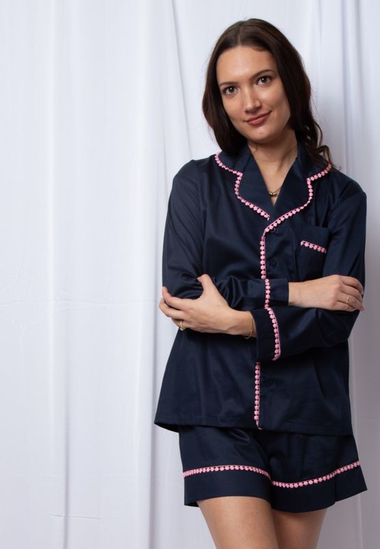 Jessica LS shorts set