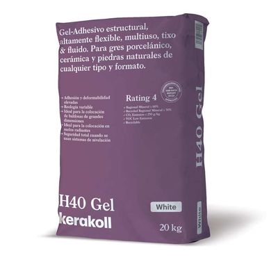 H-40 GEL BLANCO 20 KG