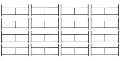 Rusztowanie warszawskie - 16 sztuk zestaw rusztowania budowlanego