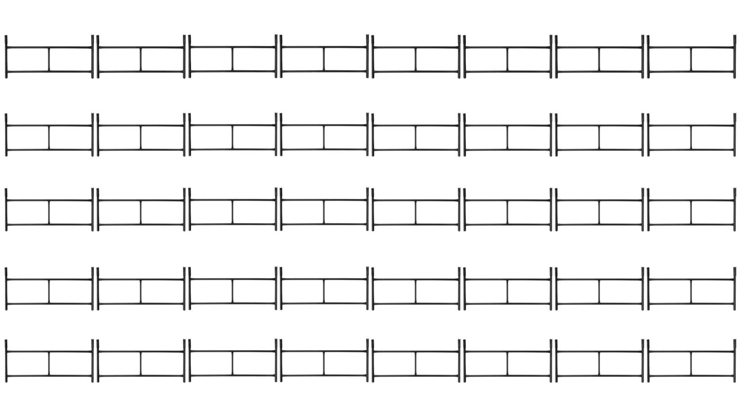 Rusztowanie warszawskie - Zestaw 40 sztuk