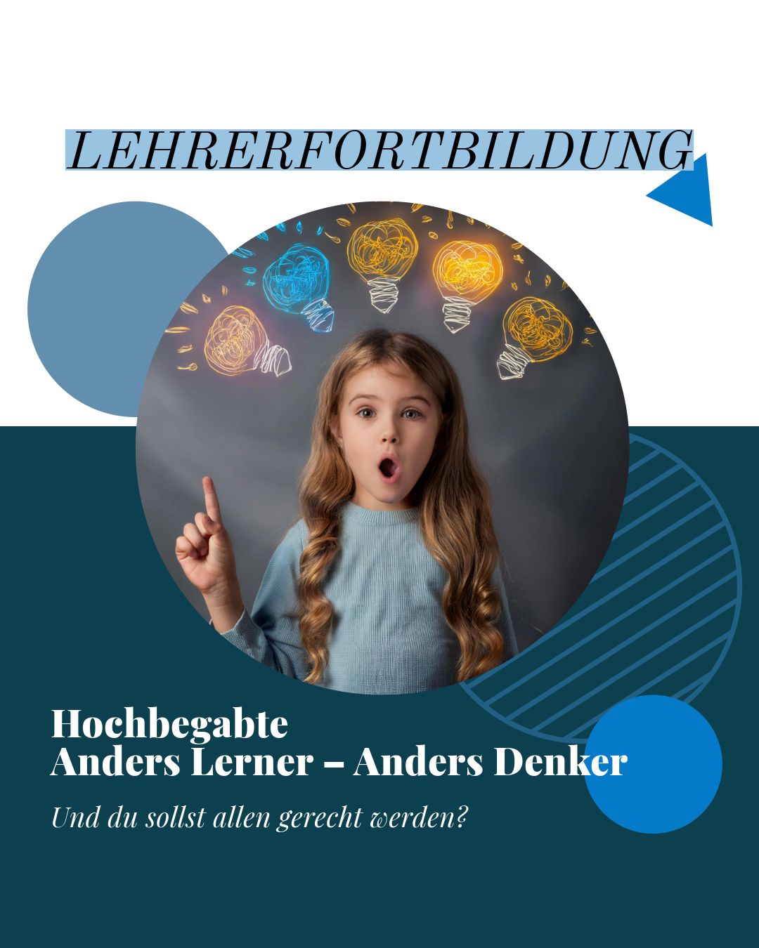 12.11.2026 - Lehrerfortbildung: Hochbegabung