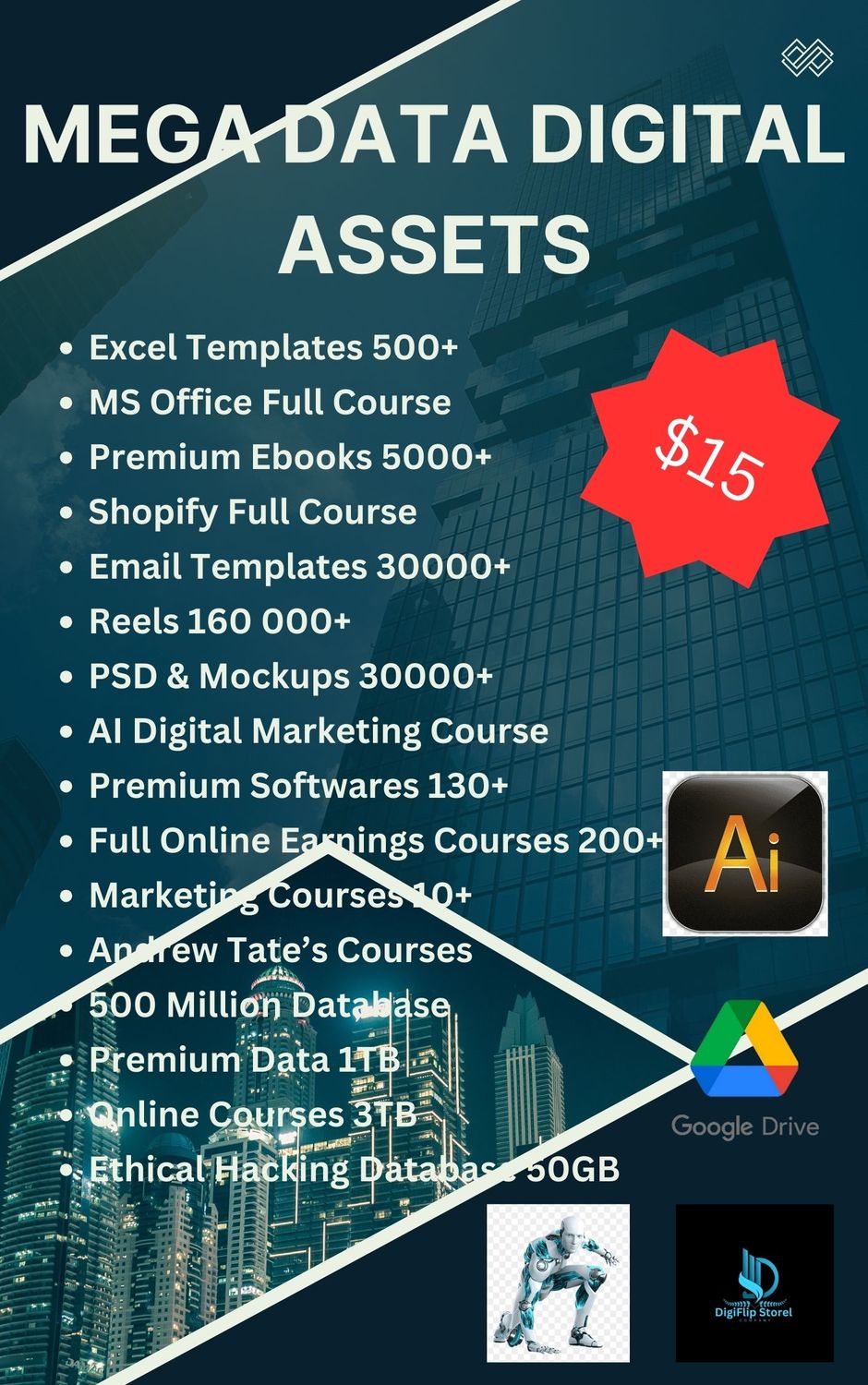 Mega Data Digital Assets