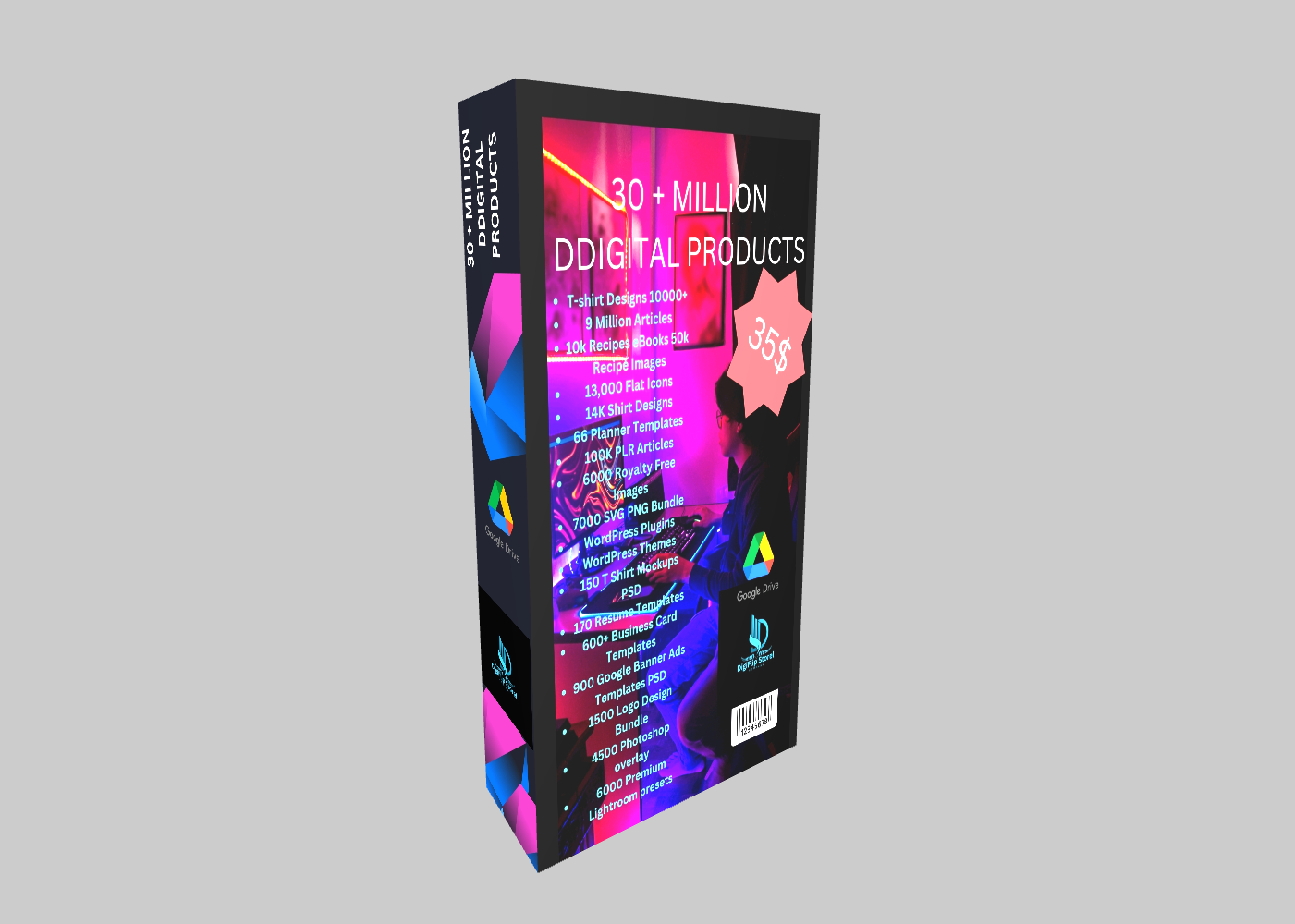 30 + MILLION DIGITAL PRODUCTS