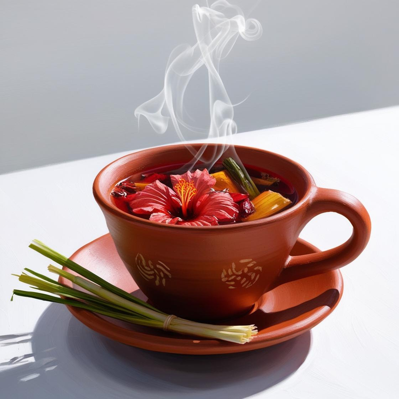 Hibiscus & Chrysanthellum et Citronnelle