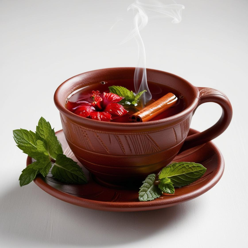Hibiscus & Cannelle et Menthe