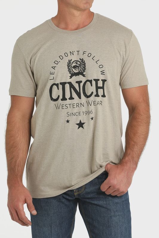 Cinch - T-Shirt Lead Don't Follow Khaki