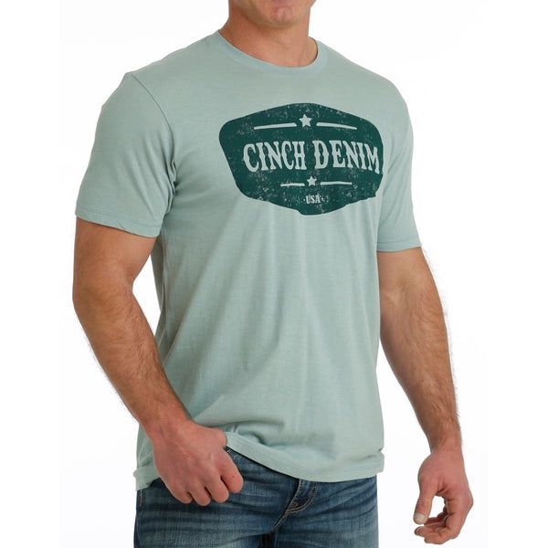 Cinch - T-Shirt Cinch Denim Sea Foam Green