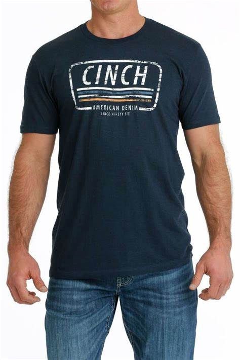 Cinch - T-Shirt American Denim Navy Blue