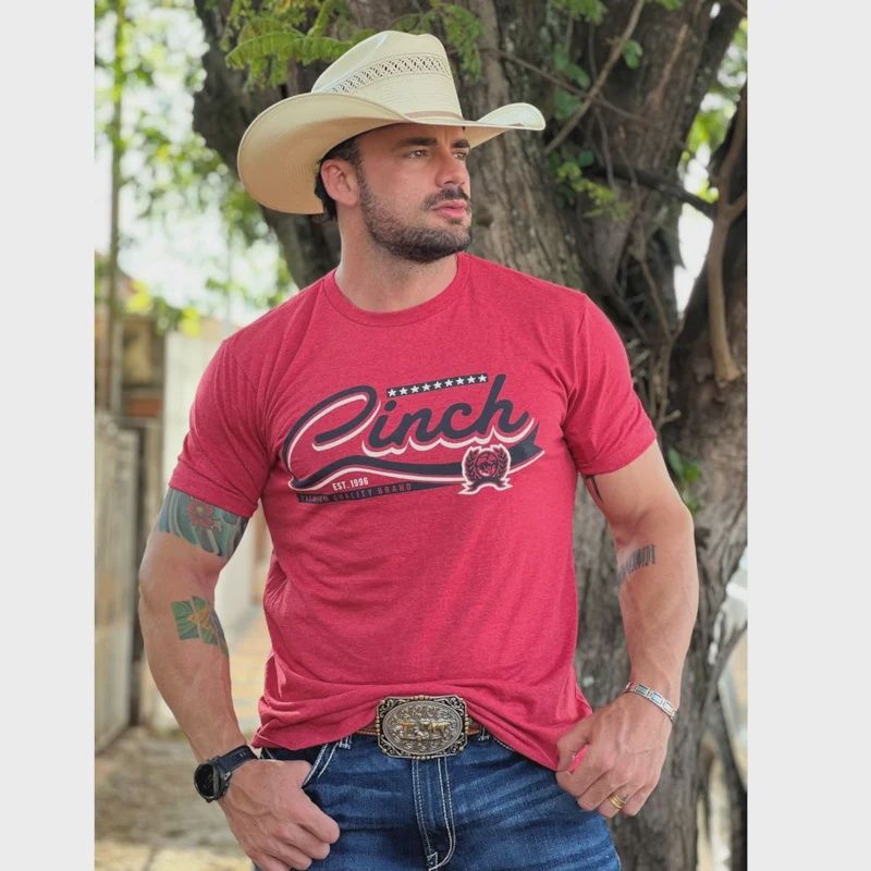 Cinch - Shirt Quality Brand Red