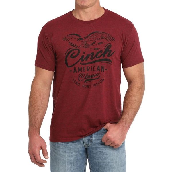 Cinch - T Shirt Red Logo Tee