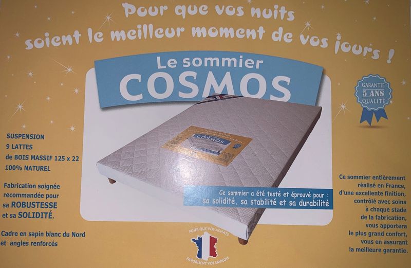 Sommier Cosmos