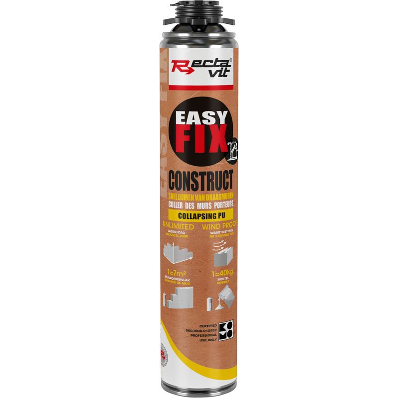 Rectavit - Easy Fix Construct NBS 750 Ml Draagmuren snel lijmen Rectavit - Easy Fix Construct NBS 750 Ml Draagmuren snel lijmen