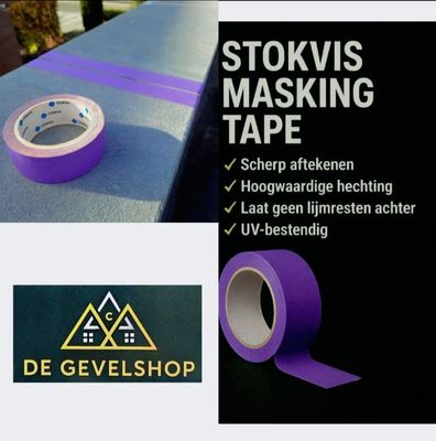 Afplak-schilders en Barnier tape
