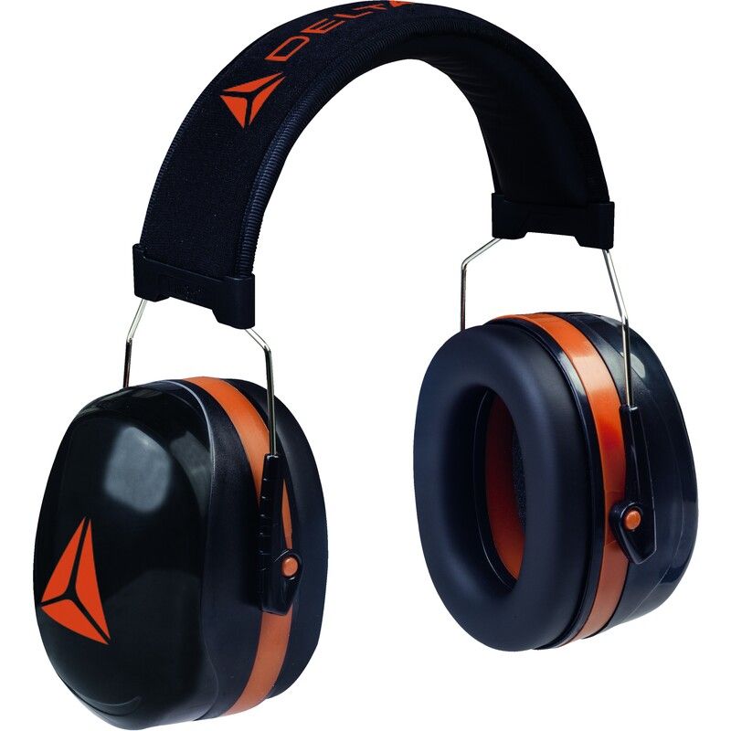 Delta plus MAGNY COURS 2 Gehoorkappen Hoogwaardige hoofdtelefoon met ruisonderdrukking, uitgerust met een hoofdband die is verstevigd met een metalen hoofdband