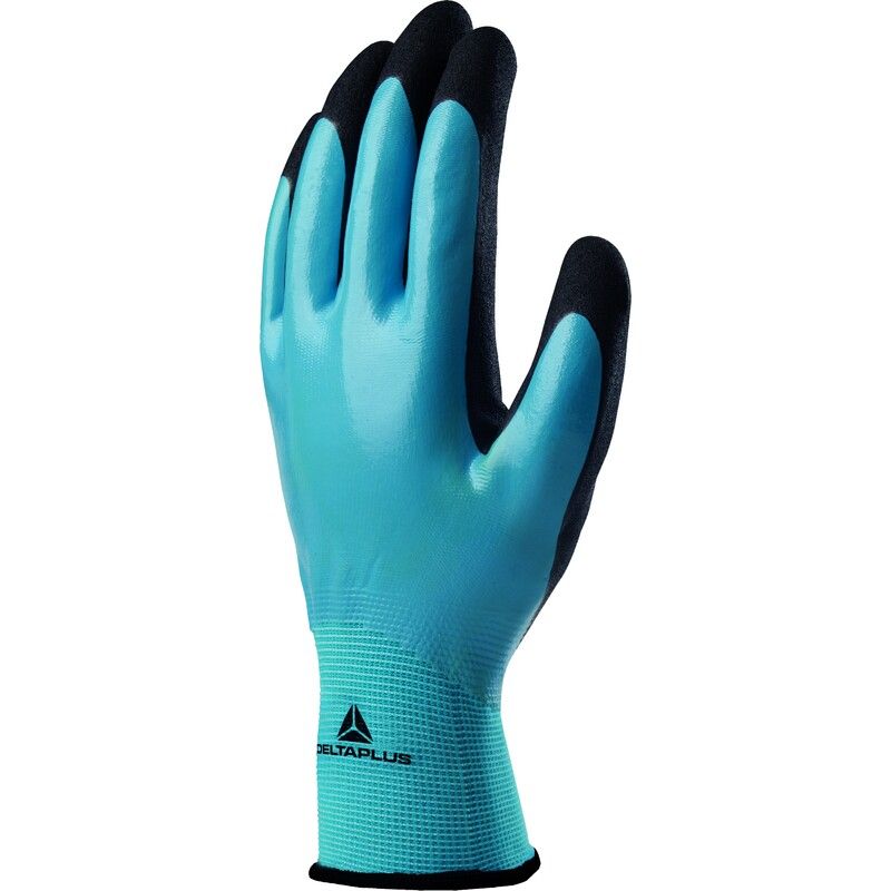 Delta plus WET&DRY W636BL Waterdichte Handschoen voor werken met olie en vetten