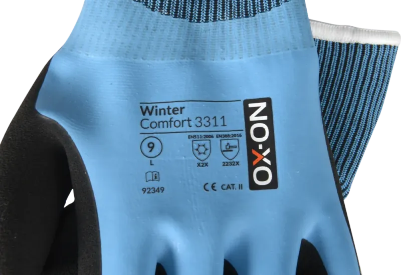 Ox- on 3311 werkhandschoen winter comfort                    M9