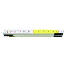 sola vouwmeter wit geel
