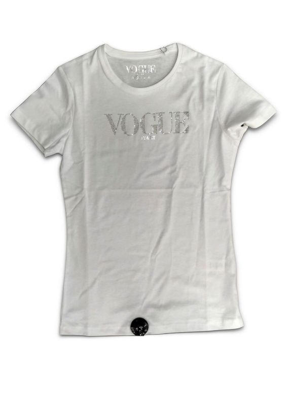 T shirt donna bianca VOGUE
