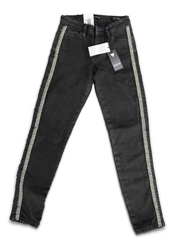 Jeans GUESS donna skinny strass Jeans GUESS donna skinny strass