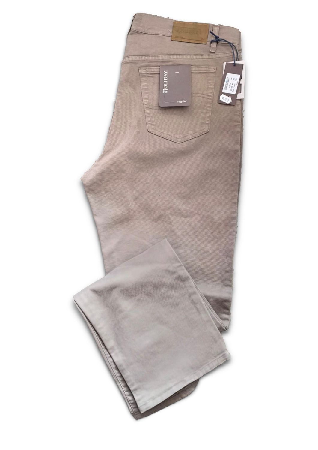 Pantalone HOLIDAY 5 tasche in gabardina di cotone