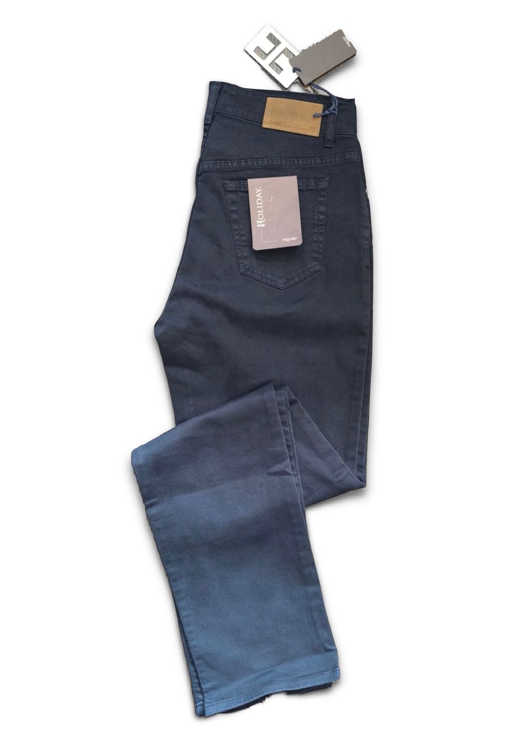 Pantalone HOLIDAY 5 tasche in gabardina di cotone