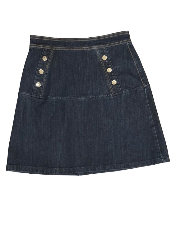 GONNA jeans GUESS leggermente svasata corta GONNA jeans GUESS leggermente svasata corta