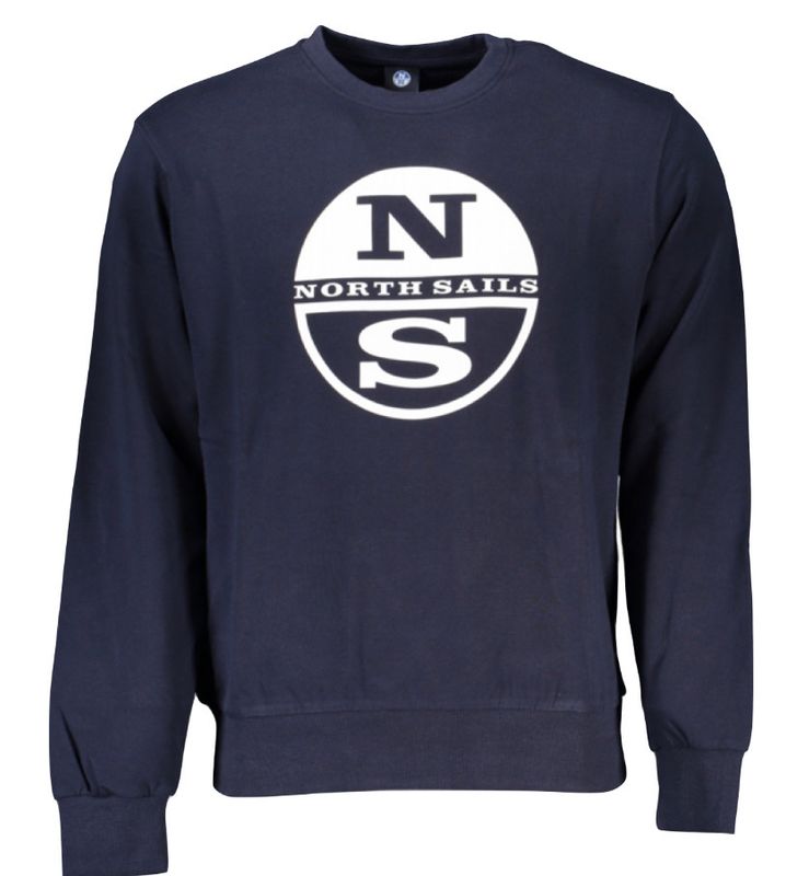 Felpa uomo NORTH SAILS girocollo Blu scuro