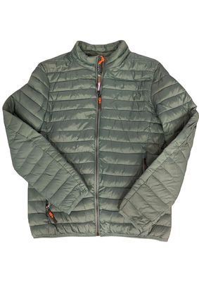 Giubbotto modello cento grammi verde smeraldo Giubbotto modello cento grammi verde smeraldo