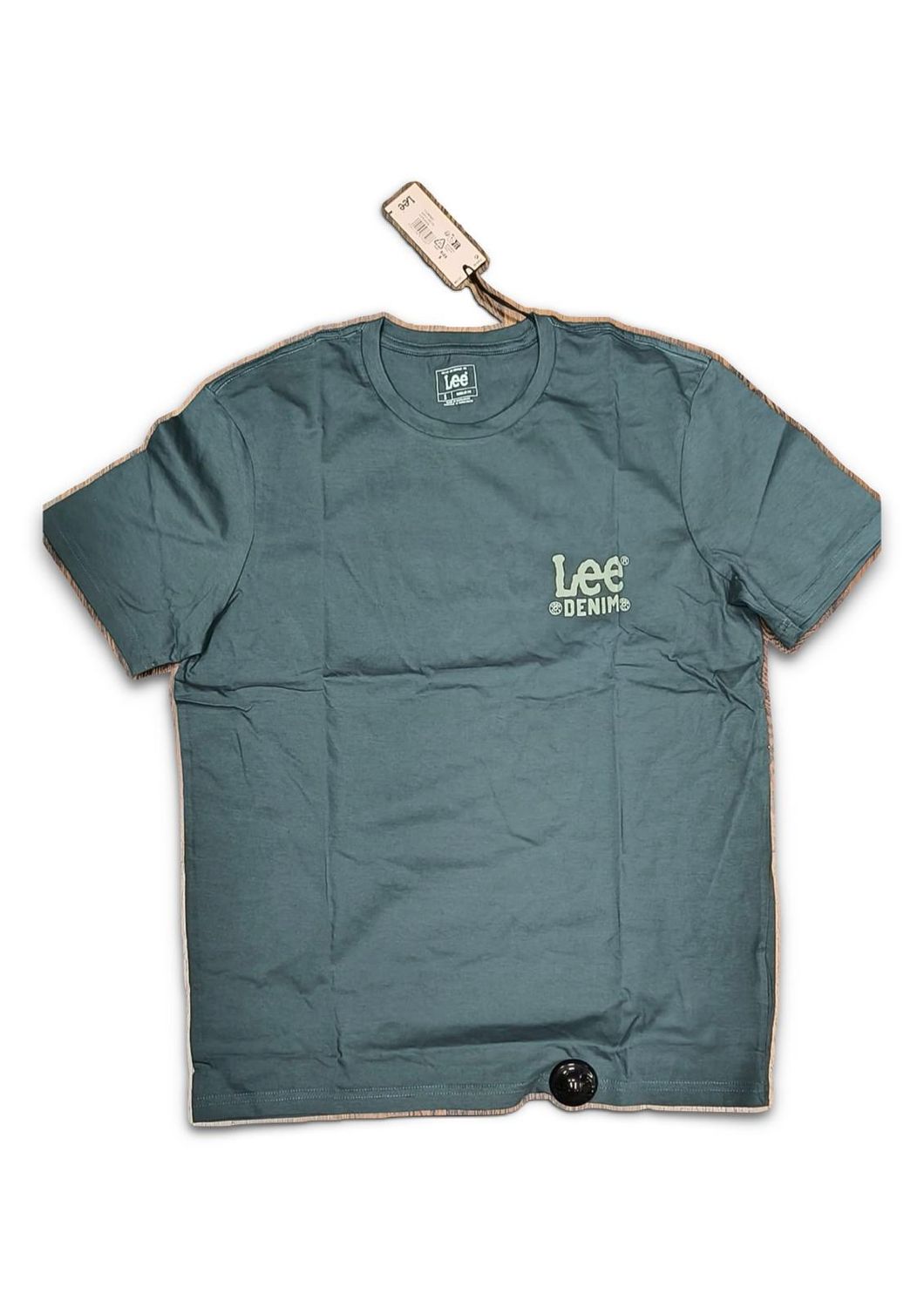 T-shirt Lee uomo manica corta verde
