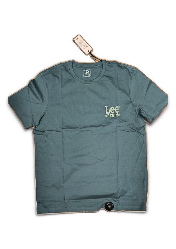 T-shirt Lee uomo manica corta verde