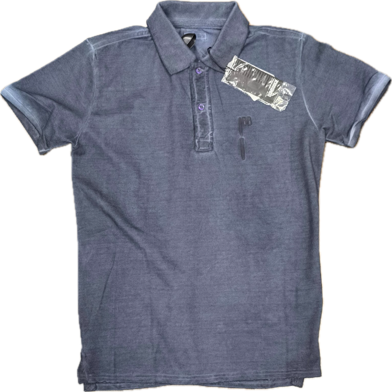 Polo uomo manica corta blu Bomboogie Polo uomo manica corta blu Bomboogie