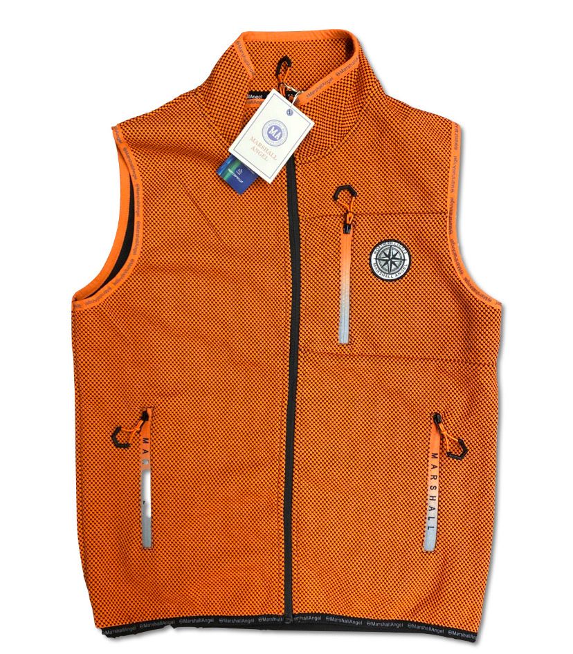 Gilet sportivo uomo arancione Marshall Angel