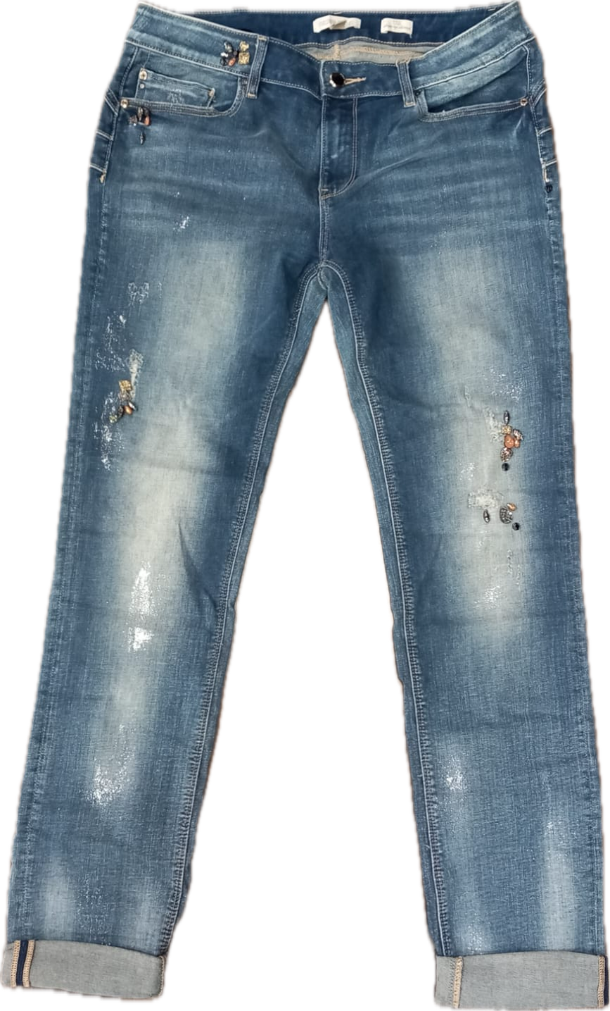 Jeans donna  FRACOMINA applicazioni