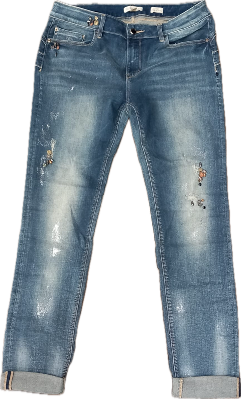 Jeans donna FRACOMINA applicazioni Jeans donna FRACOMINA applicazioni