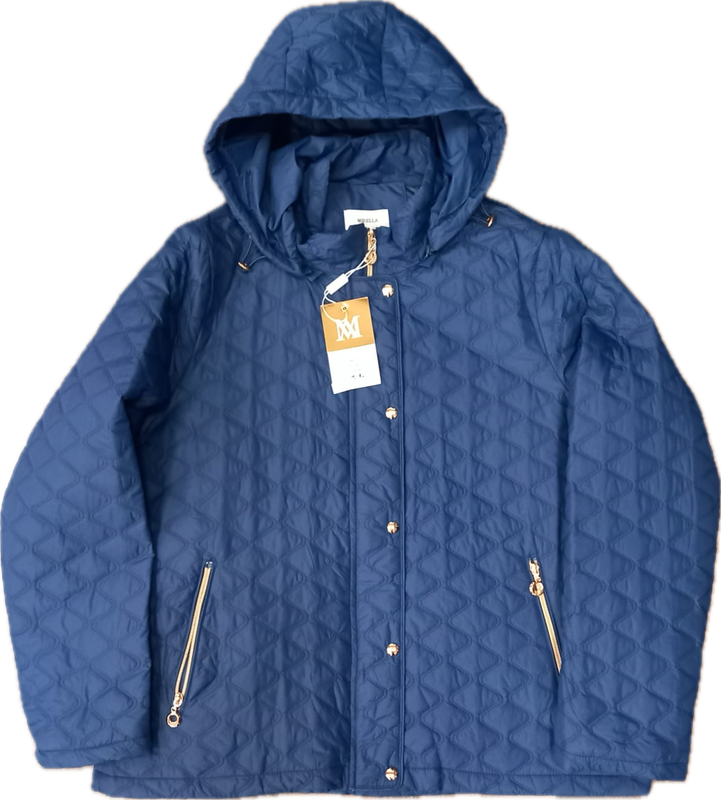 Giubbotto donna trapuntato blu