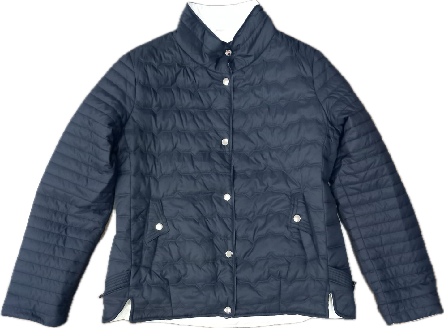 Giubbotto donna trapuntato blu scuro
