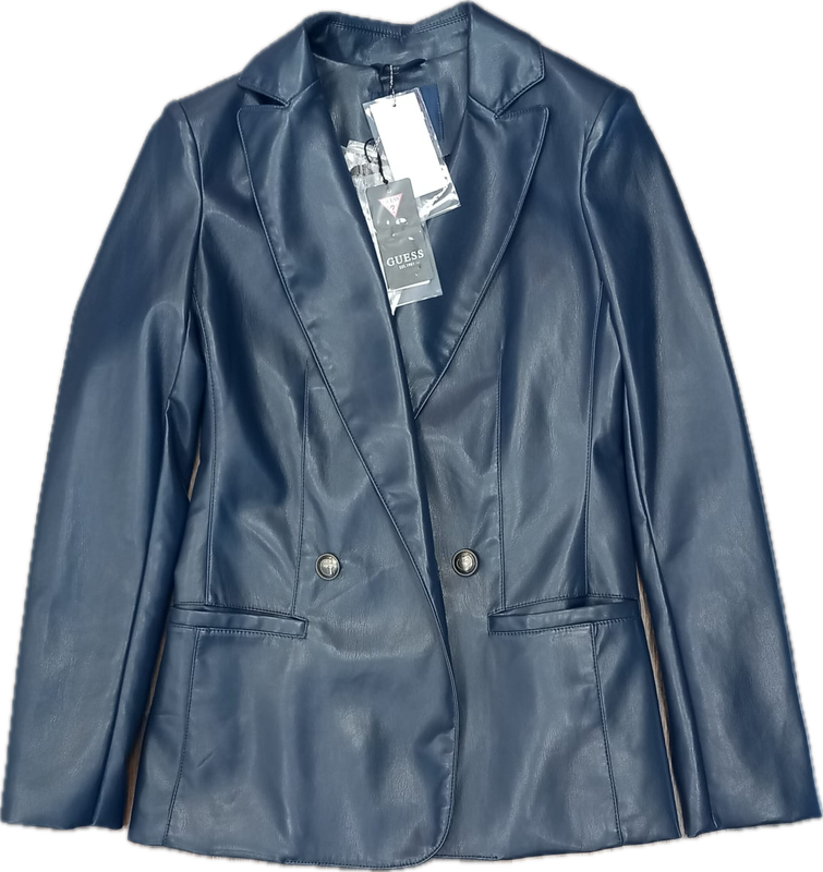 Blazer donna ecopelle Guess doppiopetto