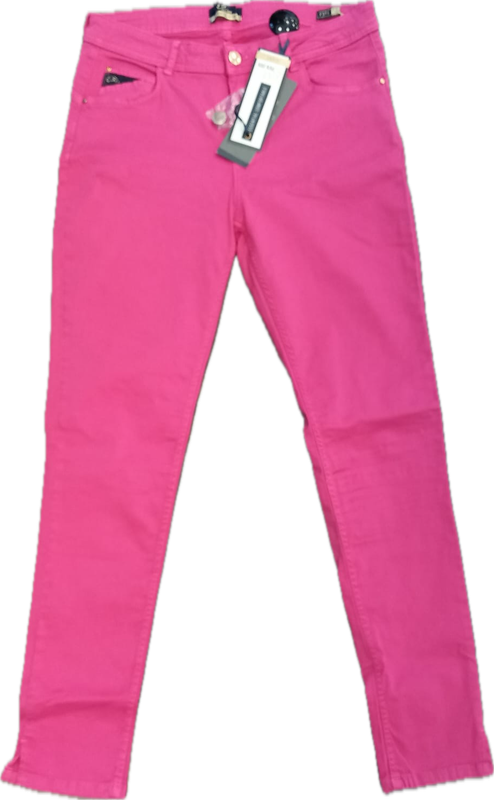 Jeans cotone donna yes ZEE fucsia