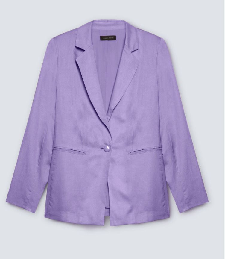 Blazer donna lilla FIORELLA RUBINO